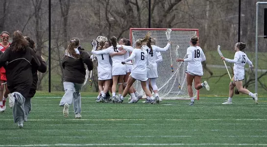 Women's Lacrosse Team Celebration