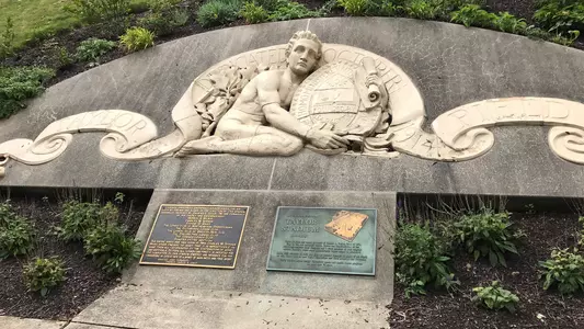 Taylor Stadium Monument