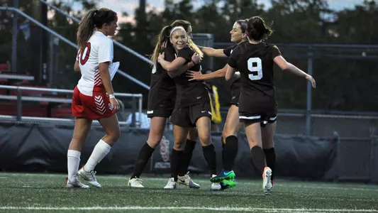 Women's Soccer Team Celebration St. John's