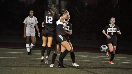 Women's Soccer Celebration