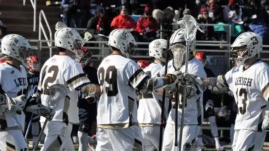 Men's Lacrosse Team Celebration