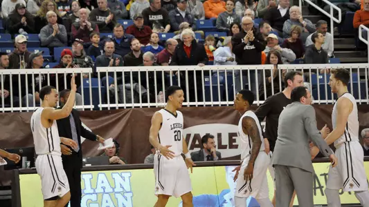 Men's Basketball Team Celebration