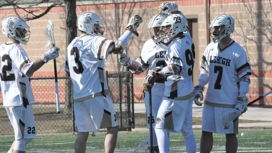 Men's Lacrosse Team Celebration