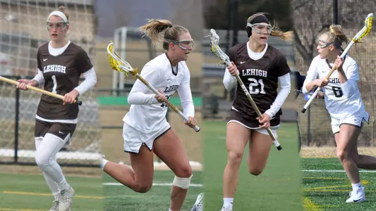 Women's Lacrosse All-League Voiro Dickey Kelly Henig