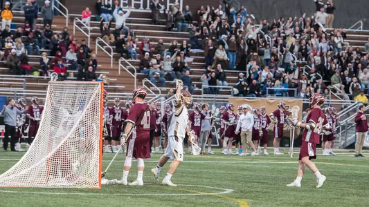 Men's Lacrosse Team Celebration
