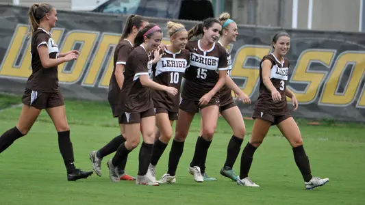 Women's Soccer Team Celebration