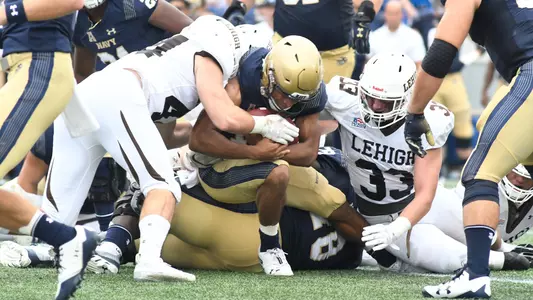 Slater Walker tackle Navy