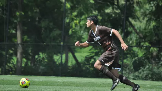 Zarin Tuten kicks the ball