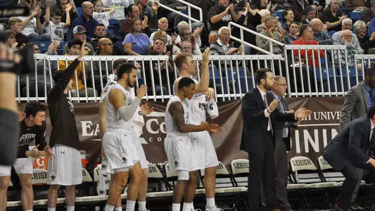 Men's Basketball Team Celebration