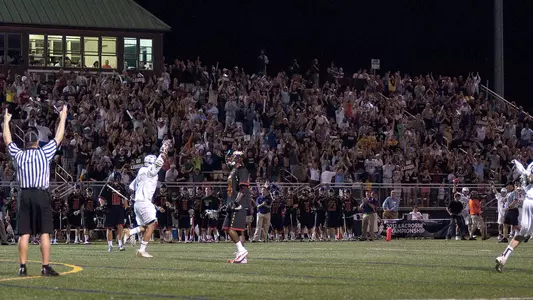 Men's Lacrosse 2012 team celebration
