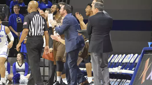 Men's Basketball Team Celebration