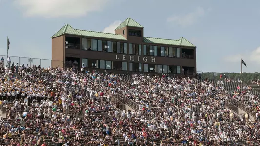 Goodman press box and home fans