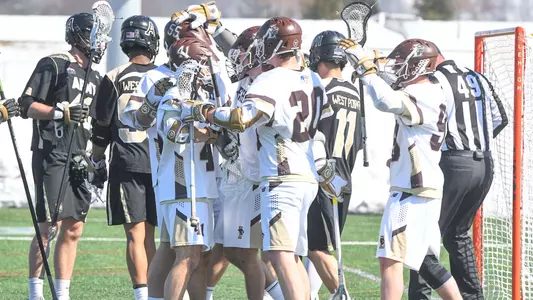 Men's Lacrosse Team Celebration