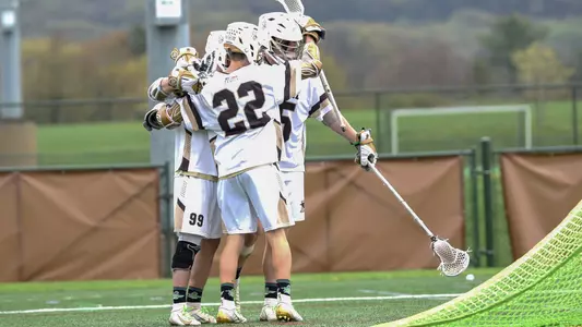 Men's Lacrosse Team Celebration