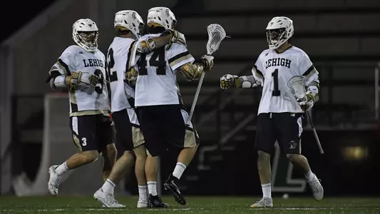 Men's Lacrosse Team Celebration