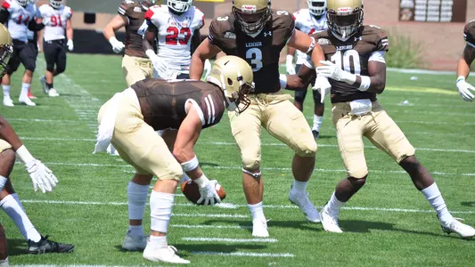Sam McCloskey downing punt 263