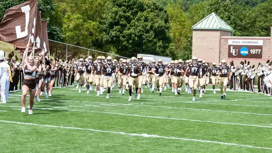Football Team Running Out SFU 110
