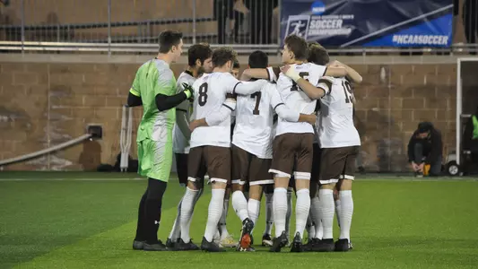 Lehigh Men's Soccer Huddle