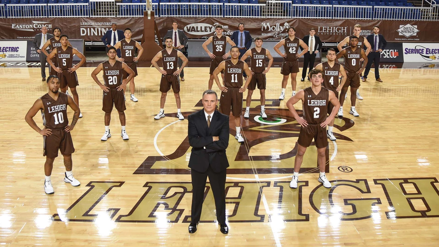 2020-21 Lehigh Men's Basketball Team Photo