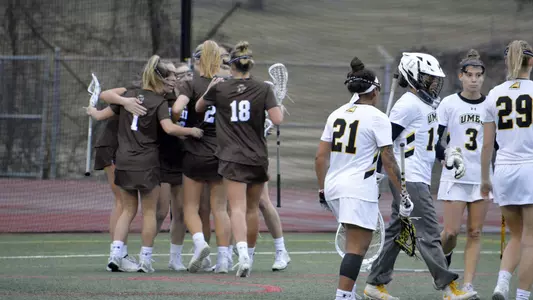 Women's Lacrosse Team Celebration