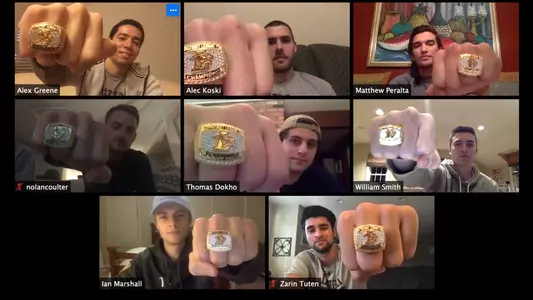 Men's Soccer Championship rings