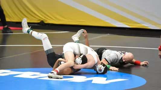 Jaret Lane fall at NCAAs