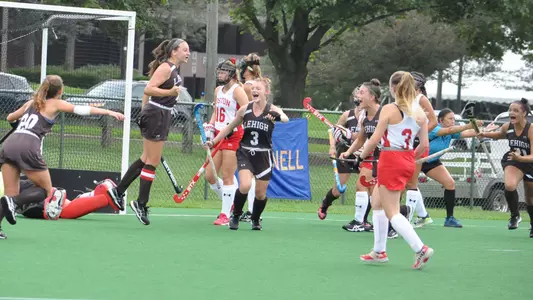 Field Hockey Team Celebration