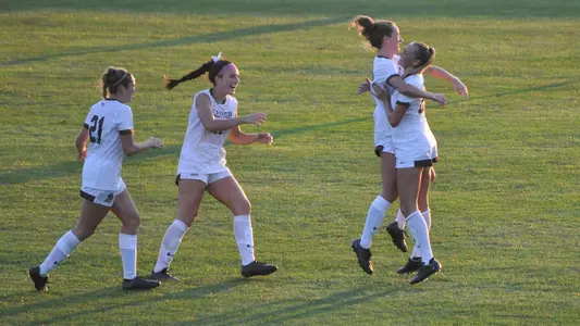 Women's Soccer Team Celebration