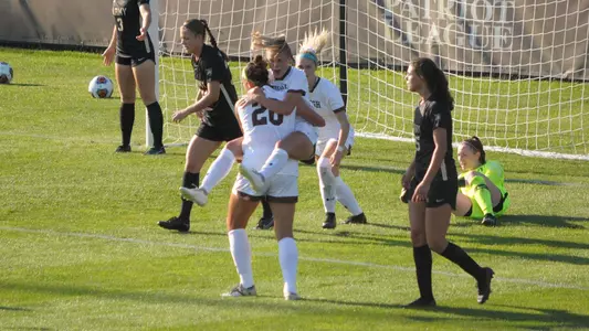 Women's Soccer Team Celebration