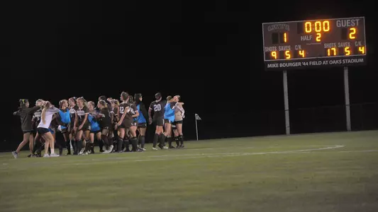 Women's Soccer at Lafayette Team Celebration