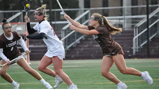 Women's Lacrosse Team Olivia Memeger Katia Carnevale