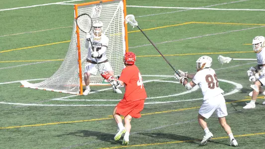 Men's Lacrosse Team Defense vs. Cornell