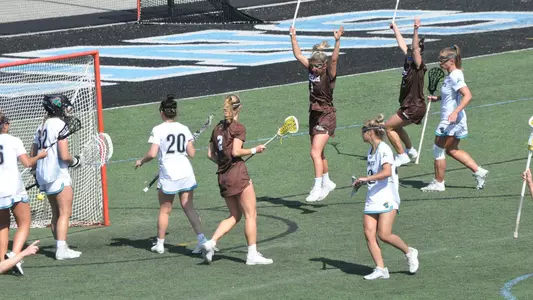 Women's Lacrosse Team Celebration