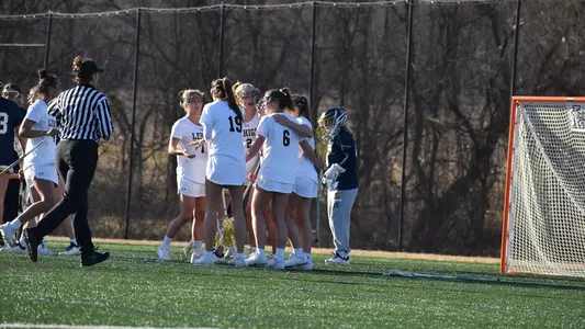 Women's Lacrosse Team Celebration
