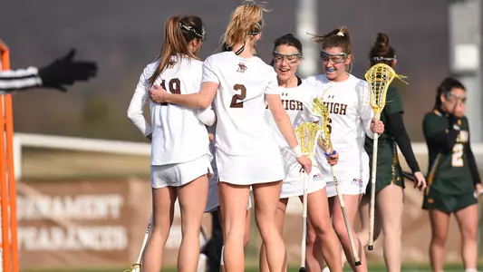 Women's Lacrosse Team Celebration