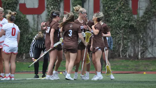 Women's Lacrosse Team Celebration