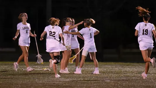 Women's Lacrosse Team Celebration