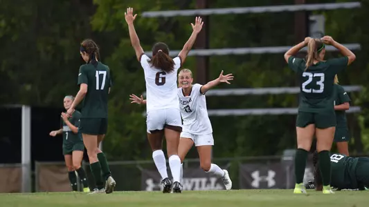 Women's Soccer Team Celebration Courtney Supp