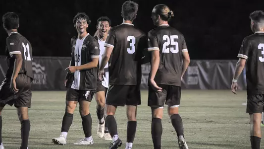 Men's Soccer Celebration