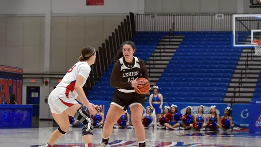 Lehigh Comes From Behind in 79-77 win at American Image