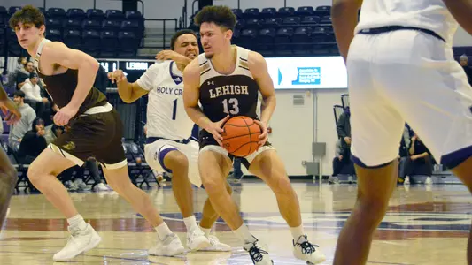 Keith Higgins Jr. at Holy Cross 1-25-23