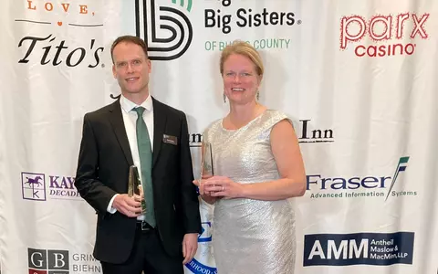 Steve Gourley and Bridget O'Connell