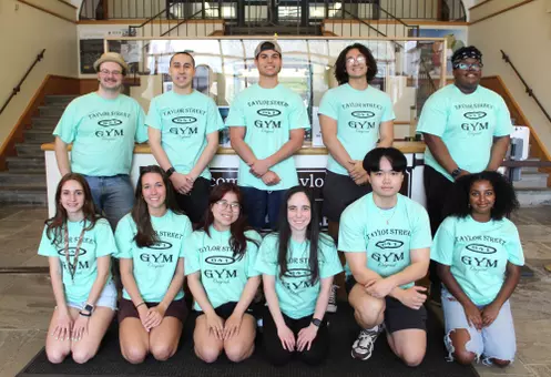 Taylor Gym student staff
