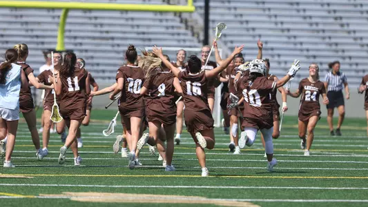 WLAX Quarterfinal celebration