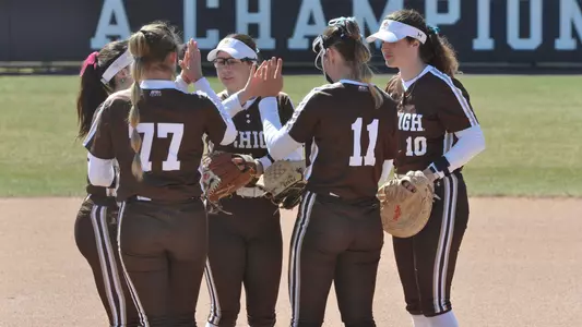 Softball Infield Huddle