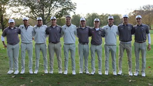 Men's Golf Team at lehigh invite