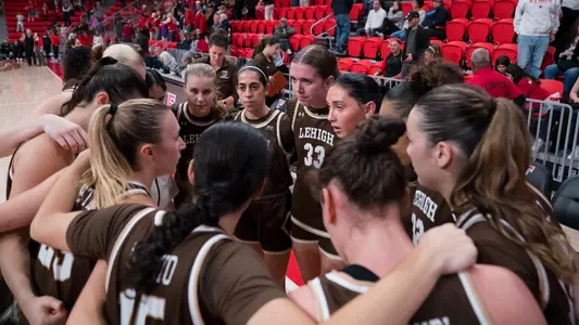 Team huddle at Fairfield