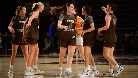 WBB practice at VIP night