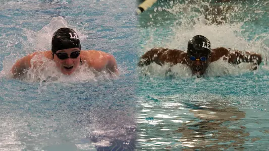 Natalie Martin and Aaron Williams