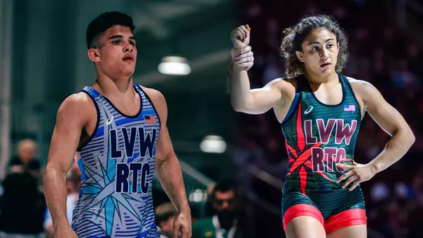 Luke Stanich and Audrey Jimenez